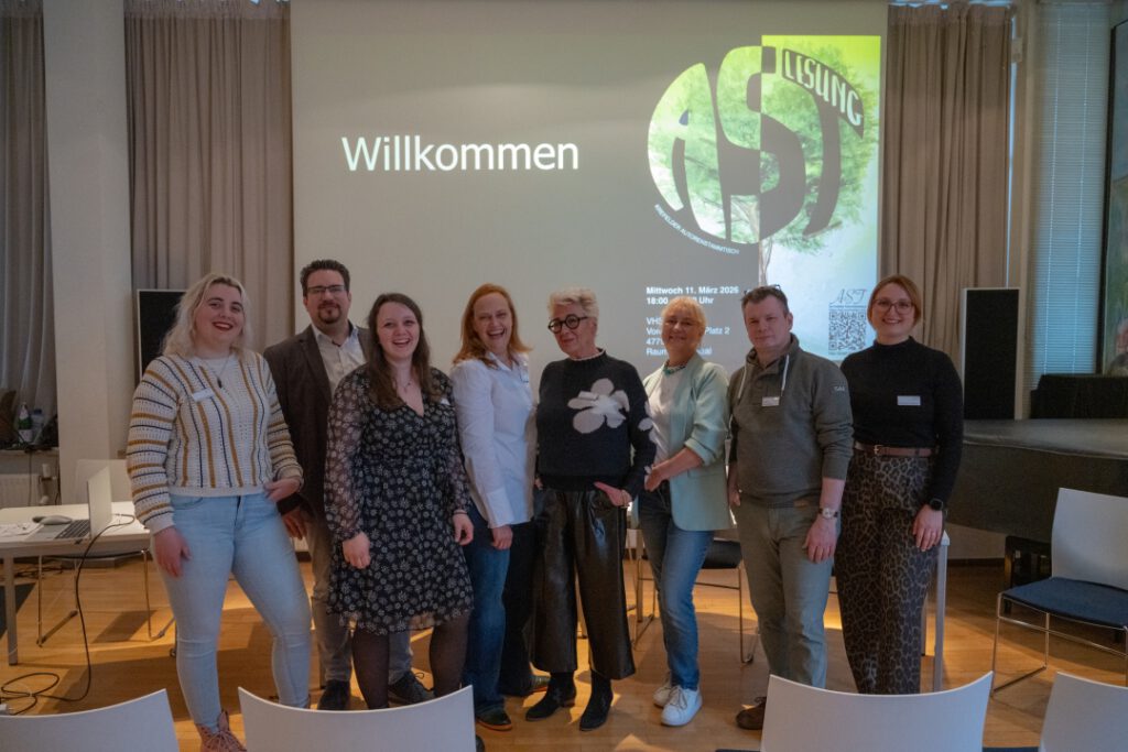 Bei unserer großen Lesung in der VHS-Krefeld. (Foto: @captured.by.n3ll)